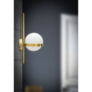 Mauro Ferretti настенный светильник Glamy круг E14 15x20x40 см золото белый