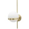 Mauro Ferretti настенный светильник Glamy круг E14 15x20x40 см золото белый