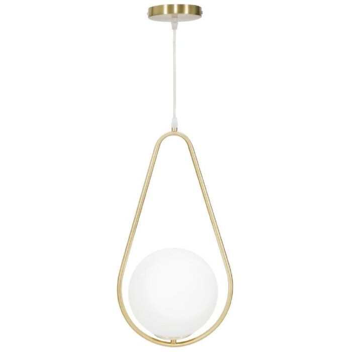 Потолочный светильник Mauro Ferretti Glamy Ablegen E14 24x20x46 см золотисто-белый