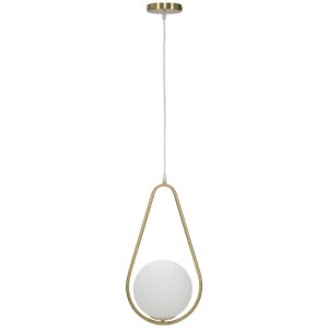 Потолочный светильник Mauro Ferretti Glamy Ablegen E14 24x20x46 см золотисто-белый