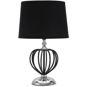 Mauro Ferretti Tischleuchte Darky Silber E27 Ø...