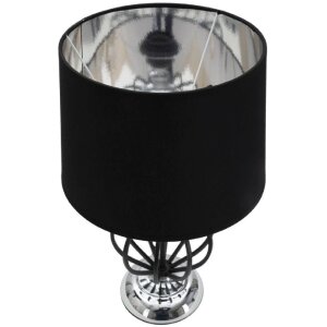 Mauro Ferretti Tischleuchte Darky Silber E27 Ø...