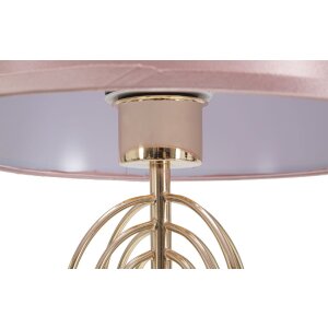 Mauro Ferretti Настольная лампа Krista E27 Ø 28x55 см золотисто-розовый