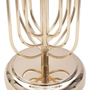 Mauro Ferretti Настольная лампа Krista E27 Ø 28x55 см золотисто-розовый