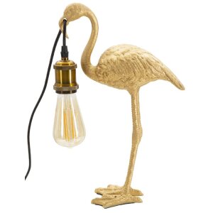 Mauro Ferretti Tischlampe Flamingo E27 13x11,5x39,5 cm gold