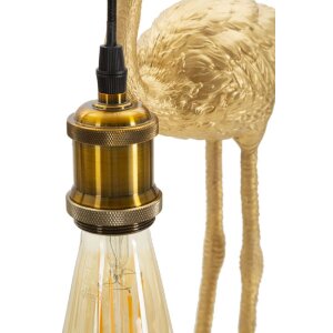 Mauro Ferretti Настольная лампа Flamingo E27 13x11,5x39,5 см золото
