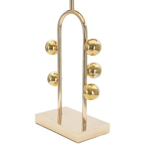 Настольная лампа Mauro Ferretti bubble E27 Ø 32,5x61 см черное золото