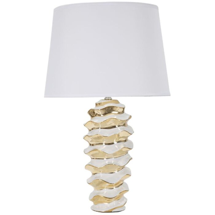 Mauro Ferretti Настольная лампа Glam-Weltraum E27 Ø 33x53 см белое золото