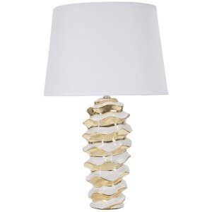 Mauro Ferretti Настольная лампа Glam-Weltraum E27 Ø 33x53 см белое золото