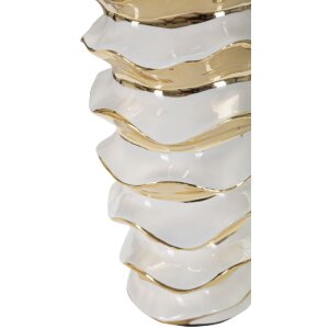 Mauro Ferretti Настольная лампа Glam-Weltraum E27 Ø 33x53 см белое золото