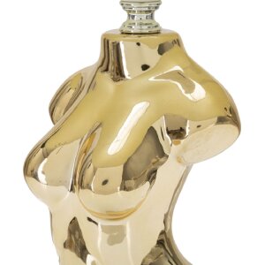 Mauro Ferretti Tischlampe Glam Frau E27 Ø 25x39,5 cm gold