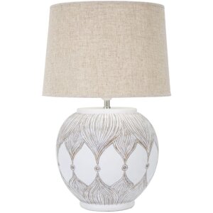 Mauro Ferretti Tischlampe Atene E27 Ø 38x59 cm...