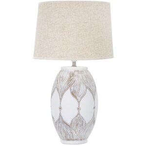 Mauro Ferretti Tischlampe Atene oval E27 Ø 38x67...