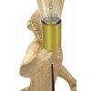 Mauro Ferretti Tischleuchte Affe E27 Ø 26x34x55 cm gold