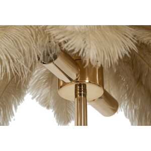 Mauro Ferretti настольная лампа пальма 2-светлая E14 Ø 55x60 см верблюжье золото