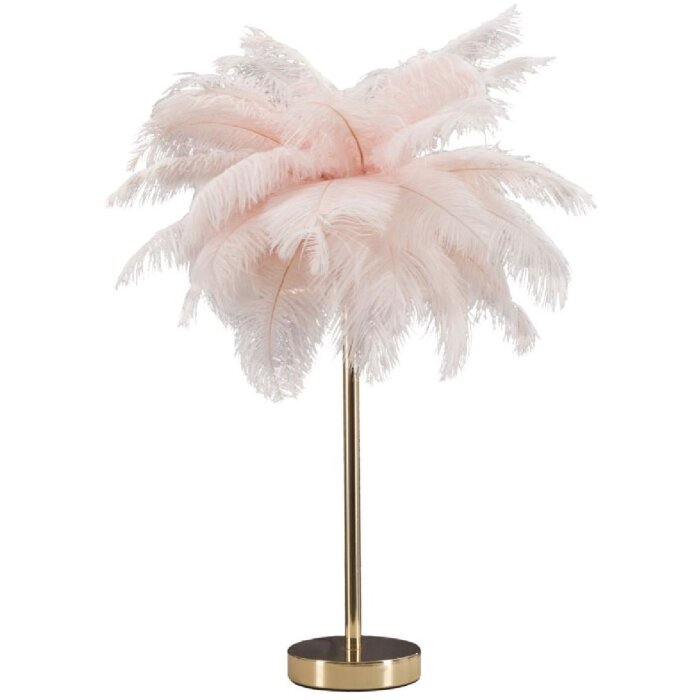 Mauro Ferretti настольная лампа пальма 2-светлая E14 Ø 40x55 см розовое золото