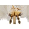 Mauro Ferretti Tischleuchte Federständer E27 Ø 40x60 cm gold weiß
