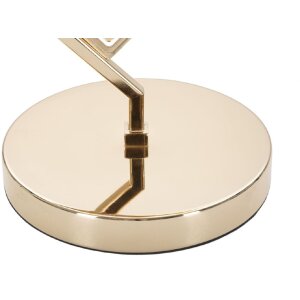 Mauro Ferretti Tischleuchte Move E27 Ø 30x56 cm gold weiß