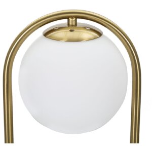 Mauro Ferretti Tischleuchte Glamy Arc E14 Ø 21x47...