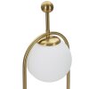 Mauro Ferretti Настольная лампа Glamy Arc E14 Ø 21x50 см золотисто-белый