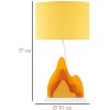 Mauro Ferretti  Tischleuchte Color E27 30x57 cm gelb