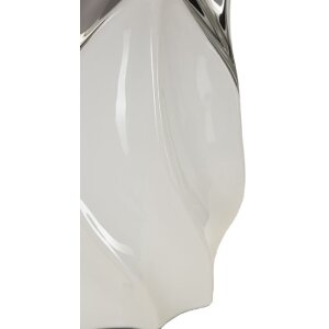 Mauro Ferretti Shiney Настольная лампа E27 Ø 30x51 см белая серебристая