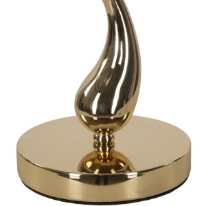 Mauro Ferretti Настольная лампа Cart E27 Ø 25x47 см белая золотая