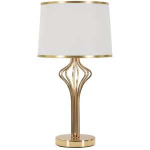 Mauro Ferretti Настольная лампа Slimmy E27 28x53 см белая золотая