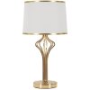 Mauro Ferretti Настольная лампа Slimmy E27 28x53 см белая золотая