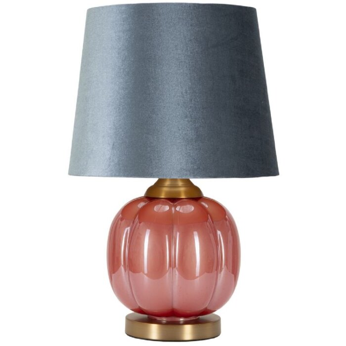 Mauro Ferretti Tischleuchte Helene Ball E27 Ø 32,5x50 cm rot blau