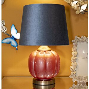 Mauro Ferretti Tischleuchte Helene Ball E27 Ø 32,5x50 cm rot blau