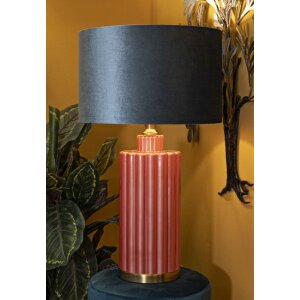 Mauro Ferretti Tischleuchte Helenenturm E27 Ø 40x70 cm rot blau