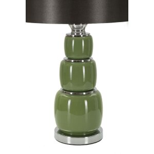 Mauro Ferretti Tischleuchte Eva Drei E27 Ø 32,5x55 cm grün schwarz