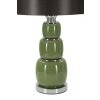 Mauro Ferretti Tischleuchte Eva Drei E27 Ø 32,5x55 cm grün schwarz
