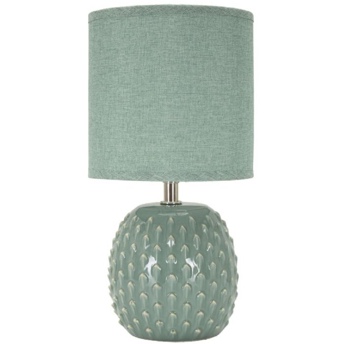 Mauro Ferretti Nachttischleuchte Pontus E14 Ø 14x27 cm salbeigrün