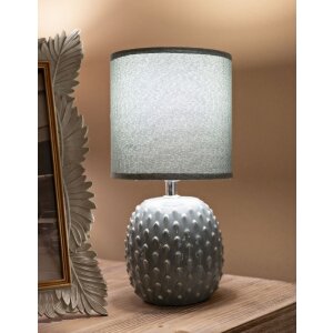 Mauro Ferretti Nachttischleuchte Pontus E14 Ø 14x27 cm salbeigrün