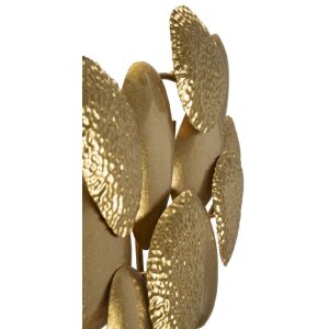 Mauro Ferretti Wandleuchte Shell E14 59,8x11x31 cm gold