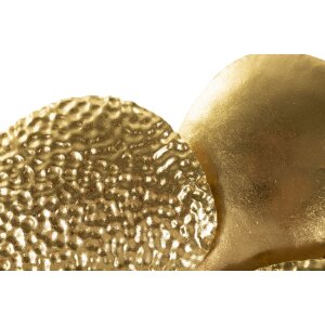 Mauro Ferretti Wandleuchte Shell E14 44x11x28 cm gold