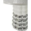 Mauro Ferretti Tischleuchte Lace E14 Ø 23x33 cm weiß silber