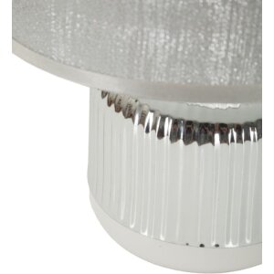 Mauro Ferretti Tischleuchte Lucina E14 Ø 20x29 cm weiß silber