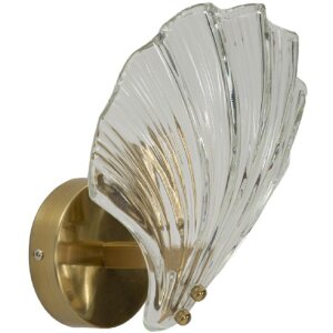 Mauro Ferretti Настенный светильник Shell E14 20x14x22 см золото