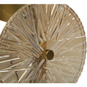 Mauro Ferretti Wandleuchte Sonnenaufgang E14 20x14x41 cm gold natur