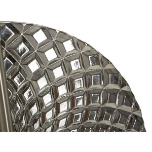 Mauro Ferretti Wandleuchte Silbrig E14 28x15x54 cm silber