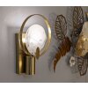 Mauro Ferretti Wandleuchte Oklan E14 20x10x29 cm gold natur