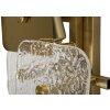 Mauro Ferretti Wandleuchte Glassy E14 24x13x76 cm gold natur