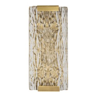 Mauro Ferretti Настенный светильник Oblin E14 36x15x10 см золотой