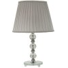 Mauro Ferretti Настольная лампа Tolly E27 Ø 30x48 см серебристая