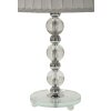 Mauro Ferretti Настольная лампа Tolly E27 Ø 30x48 см серебристая