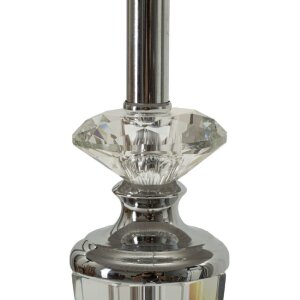 Mauro Ferretti Настольная лампа Серебристая Ø 30x56 см