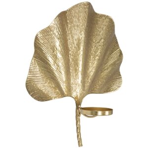 Mauro Ferretti Настенный подсвечник Лист 41x11,5x40 см...